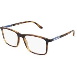 Luxottica Fashion Brillen Vertriebs GmbH Emporio Armani EA3181 Herren-Brille inkl. Gläser Vollrand Quadratisch Kunststoff-Gestell 52/18/145, Havanna