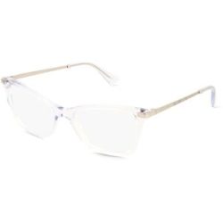 Luxottica Fashion Brillen Vertriebs GmbH Dolce&Gabbana 0DG3393 Damen-Brille inkl. Gläser Vollrand Panto Acetat-Gestell 54/16/145, Transparent