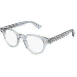 Kering Eyewear Spa Bottega Veneta BV1443O Unisex-Brille inkl. Gläser Vollrand Rund Acetat-Gestell 45/22/145, Grau