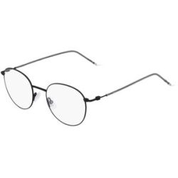 Safilo GmbH Boss 1311 Unisex-Brille inkl. Gläser Vollrand Panto Kunststoff-Gestell 50/20/145, Schwarz