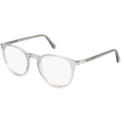 Luxottica Fashion Brillen Vertriebs GmbH Persol PO3318V Unisex-Brille inkl. Gläser Vollrand Panto Acetat-Gestell 51/21/145, Grau