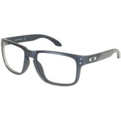 Luxottica Fashion Brillen Vertriebs GmbH Oakley OX8156 Herren-Brille inkl. Gläser Vollrand Quadratisch Kunststoff-Gestell 54/18/137, Blau