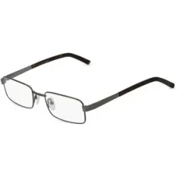 Xiamen Careyou Optical Co., Ltd Fielmann CY 019 FLEX CL Herren-Brille inkl. Gläser Vollrand Quadratisch Edelstahl-Gestell 50/19/140, Grau