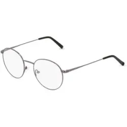 Wenzhou Bada Optical Co. , LTD Fielmann BD 424 CL Damen-Brille inkl. Gläser Vollrand Rund Edelstahl-Gestell 52/20/145, Grau