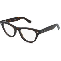 Luxottica Fashion Brillen Vertriebs GmbH Ray-Ban RX5510 Damen-Brille inkl. Gläser Vollrand Cat Eye Acetat-Gestell 52/20/145, Havanna