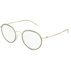 Luxottica Fashion Brillen Vertriebs GmbH Giorgio Armani AR5155 Herren-Brille inkl. Gläser Vollrand Rund Metall-Gestell 49/21/145, Gold