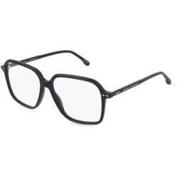 Safilo GmbH Isabel Marant IM 0260 Damen-Brille inkl. Gläser Vollrand Geometrisch Acetat-Gestell 54/13/145, Schwarz