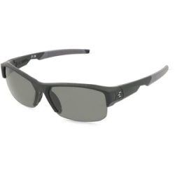 Safilo GmbH Under Armour UA FANATICAL II Herren-Sonnenbrille Halbrand Eckig Kunststoff-Gestell, Schwarz