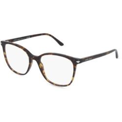 Luxottica Fashion Brillen Vertriebs GmbH Giorgio Armani AR7192 Damen-Brille inkl. Gläser Vollrand Quadratisch Acetat-Gestell 54/17/145, Havanna