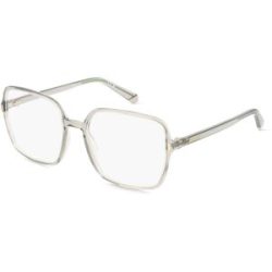 Safilo GmbH Polaroid PLD D526 Damen-Brille inkl. Gläser Vollrand Quadratisch Kunststoff-Gestell 54/17/140, Grau
