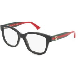 Kering Eyewear Spa Gucci GG1863O Unisex-Brille inkl. Gläser Vollrand Eckig Acetat-Gestell 51/19/145, Schwarz