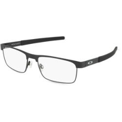 Luxottica Fashion Brillen Vertriebs GmbH Oakley OX5153 Herren-Brille inkl. Gläser Vollrand Quadratisch Titan-Gestell 56/18/138, Schwarz
