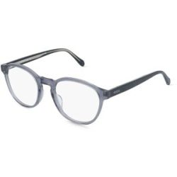 Safilo GmbH Fossil FOS 7215 Herren-Brille inkl. Gläser Vollrand Panto Acetat-Gestell 51/20/145, Transparent