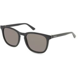 Marchon Germany GmbH Calvin Klein CK25536S Herren-Sonnenbrille Vollrand Rund Kunststoff-Gestell, Schwarz
