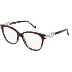 Marchon Germany GmbH Liu Jo LJ2755 Unisex-Brille inkl. Gläser Vollrand Butterfly Acetat-Gestell 53/15/140, Havanna