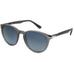 Luxottica Fashion Brillen Vertriebs GmbH Persol 0PO3152S Herren-Sonnenbrille Vollrand Panto Acetat-Gestell, Grau