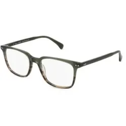 Wenzhou Olive Optical Co., Ltd Fielmann OL 026 CL GABRIEL Herren-Brille inkl. Gläser Vollrand Quadratisch Acetat-Gestell 52/18/145, Grün