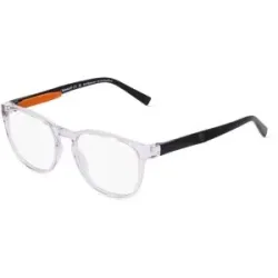 Marcolin Deutschland GmbH Timberland TB1745 Unisex-Brille inkl. Gläser Vollrand Quadratisch Kunststoff-Gestell 52/18/145, Transparent