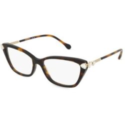 Luxottica Fashion Brillen Vertriebs GmbH Swarovski SK2011 Damen-Brille inkl. Gläser Vollrand Cat Eye Acetat-Gestell 53/16/140, Havanna