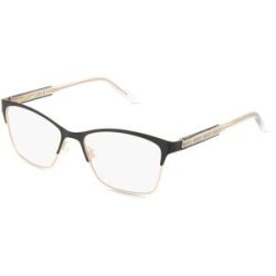Marchon Germany GmbH DKNY DK3008 Unisex-Brille inkl. Gläser Vollrand Quadratisch Metall-Gestell 53/16/140, Schwarz