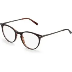 Bossin Eyewear Fielmann BC 002 FLEX CL Damen-Brille inkl. Gläser Vollrand Panto Acetat-Gestell 50/20/135, Grau