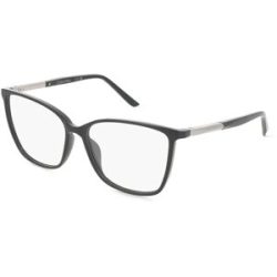 Marchon Germany GmbH Calvin Klein CK24545 Unisex-Brille inkl. Gläser Vollrand Butterfly Kunststoff-Gestell 56/15/140, Schwarz
