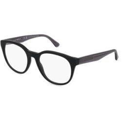 Luxottica Fashion Brillen Vertriebs GmbH Emporio Armani EA3207 Herren-Brille inkl. Gläser Vollrand Panto Acetat-Gestell 53/20/145, Schwarz