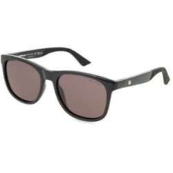Kering Eyewear Spa Montblanc MB0400S Herren-Sonnenbrille Vollrand Quadratisch Kunststoff-Gestell, Schwarz