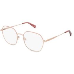 Marchon Germany GmbH Longchamp LO2152 Unisex-Brille inkl. Gläser Vollrand Quadratisch Metall-Gestell 53/19/140, Pink