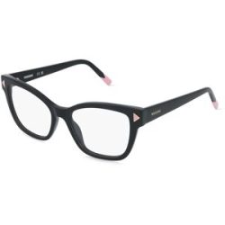 Safilo GmbH Missoni MIS 0238 Damen-Brille inkl. Gläser Vollrand Panto Acetat-Gestell 52/17/140, Schwarz