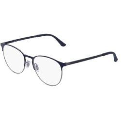 Luxottica Fashion Brillen Vertriebs GmbH Ray-Ban RX6375 Unisex-Brille inkl. Gläser Vollrand Panto Metall-Gestell 51/18/145, Blau