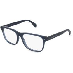 Luxottica Fashion Brillen Vertriebs GmbH Moncler ME2016 Unisex-Brille inkl. Gläser Vollrand Quadratisch Acetat-Gestell 55/17/145, Blau