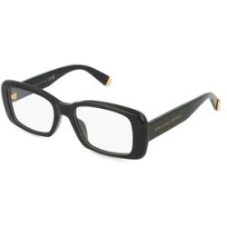 Thélios Stella McCartney SC50046I Damen-Brille inkl. Gläser Vollrand Quadratisch Kunststoff-Gestell 52/18/140, Schwarz