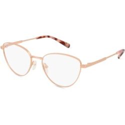Luxottica Fashion Brillen Vertriebs GmbH Michael Kors MK3070 CRESTED BUTTE Damen-Brille inkl. Gläser Vollrand Cat Eye Metall-Gestell 53/17/140, Gold
