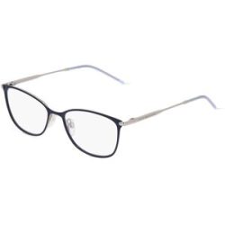 Safilo GmbH Tommy Hilfiger TH1637 Damen-Brille inkl. Gläser Vollrand Eckig Edelstahl-Gestell 55/17/140, Blau