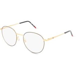 Safilo GmbH Hugo HG 1326 Damen-Brille inkl. Gläser Vollrand Panto Metall-Gestell 51/19/145, Gold