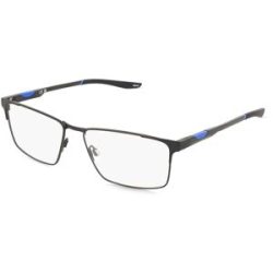 Marchon Germany GmbH Nike NK8143 Herren-Brille inkl. Gläser Vollrand Eckig Metall-Gestell 57/16/145, Schwarz