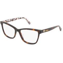 Safilo GmbH Moschino MOL632 Damen-Brille inkl. Gläser Vollrand Eckig Acetat-Gestell 54/16/140, Havanna