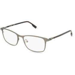 Marchon Germany GmbH Lacoste L2300 Unisex-Brille inkl. Gläser Vollrand Quadratisch Metall-Gestell 54/18/145, Grau