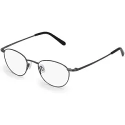 Golden Star Optical Manufactory Co., Ltd. Fielmann GS 001 CL Unisex-Brille inkl. Gläser Vollrand Panto Metall-Gestell 48/20/130, Grau