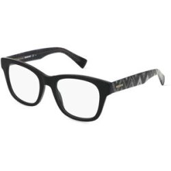 Safilo GmbH Missoni 0104 Damen-Brille inkl. Gläser Vollrand Cat Eye Acetat-Gestell 50/19/140, Schwarz