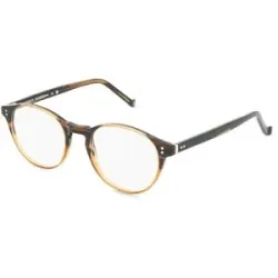 Design Eyewear Group Germany GmbH Hackett HE 218 Herren-Brille inkl. Gläser Vollrand Oval Kunststoff-Gestell 48/19/145, Braun