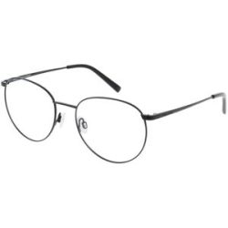 Eschenbach Optik GmbH Marc O?Polo Eyewear 502198 Unisex-Brille inkl. Gläser Vollrand Panto Metall-Gestell 54/18/140, Schwarz