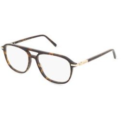 Marchon Germany GmbH Ferragamo SF3006 Unisex-Brille inkl. Gläser Vollrand Pilot Acetat-Gestell 56/16/145, Havanna