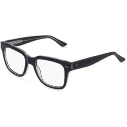 Wenzhou Lanson International Co., Ltd. Fielmann LN 034 CL Unisex-Brille inkl. Gläser Vollrand Quadratisch Acetat-Gestell 53/19/145, Grau
