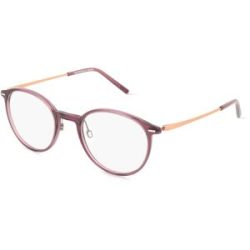 Eschenbach Optik GmbH Humphrey's 581151 Unisex-Brille inkl. Gläser Vollrand Panto Acetat-Gestell 48/20/140, Lila