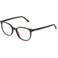 Luxottica Fashion Brillen Vertriebs GmbH Ray-Ban RB 5397 Unisex-Brille inkl. Gläser Vollrand Quadratisch Kunststoff-Gestell 48/19/140, Havanna