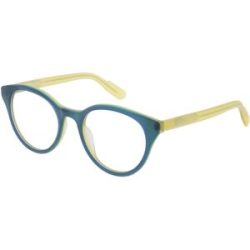 Eschenbach Optik GmbH MINI EYEWEAR 743032 Unisex-Brille inkl. Gläser Vollrand Panto Kunststoff-Gestell 50/20/145, Blau