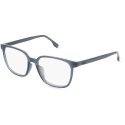Safilo GmbH Boss 1679/F Herren-Brille inkl. Gläser Vollrand Quadratisch Kunststoff-Gestell 53/18/150, Blau