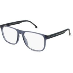 Safilo GmbH Carrera 8892 Herren-Brille inkl. Gläser Vollrand Quadratisch Kunststoff-Gestell 55/17/145, Blau